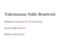 Takstmann Ståle Brattstå